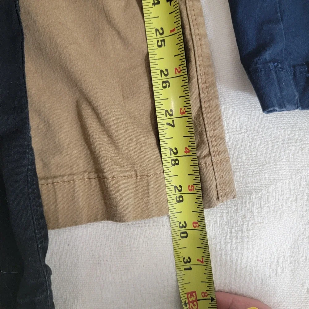 Lands End Lot of 5 Boys Stretch Soft Rib Waist Iron Knee Pull On Pants M 8H